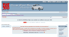 Desktop Screenshot of clubfiat500.com